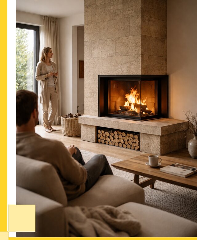 Угловые камины из кирпича установка в Мысках от 152145 р. ЭриданМси