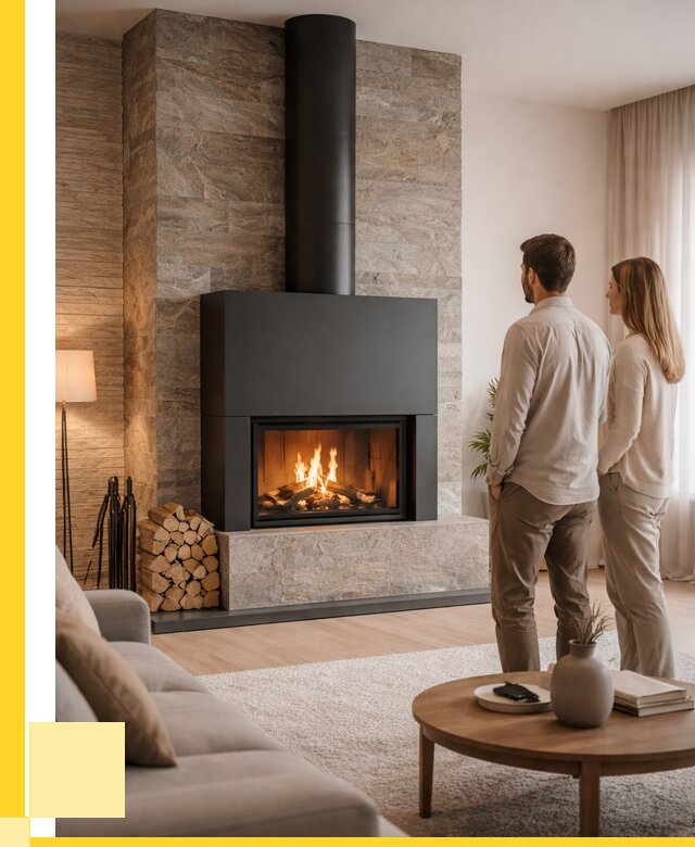 Закрытые камины под ключ в Мысках от 121716 р., ЭриданМси