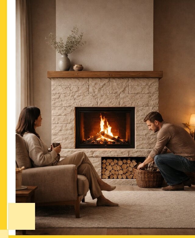 Камины для дома в Мысках под ключ от 152145 р. | ЭриданМси