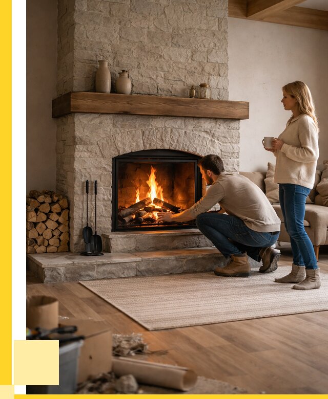 Камины для загородного дома в Мысках от 355005 р., ЭриданМси