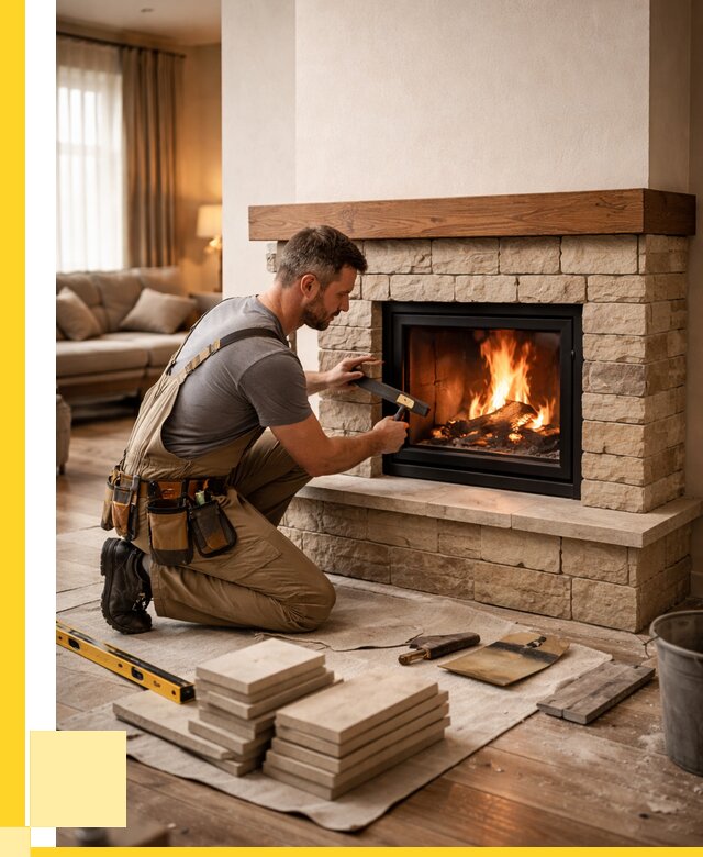 Строительство каминов в Мысках от 152145 р., ЭриданМси - под ключ