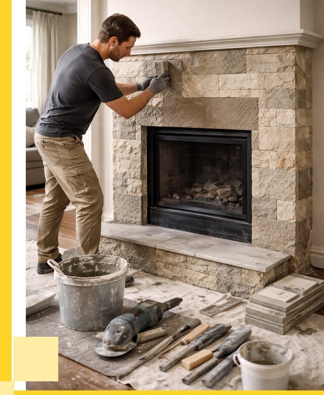 Ремонт каминов и печей в Мысках от 15215 р. | ЭриданМси