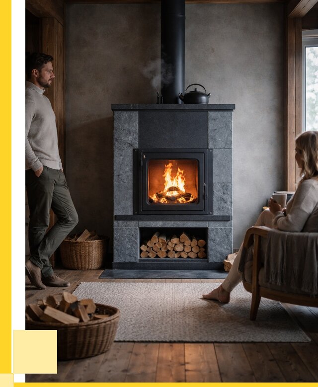 Каминопечи из кирпича в Мысках под ключ от 121716 р., ЭриданМси