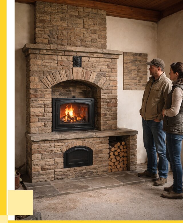 Кирпичная печь под ключ в Мысках от 152145 р. | ЭриданМси