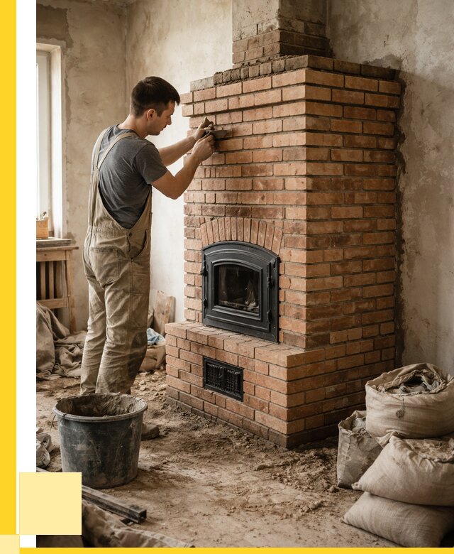 Строительство печей в Мысках от 65930 р. под ключ, ЭриданМси