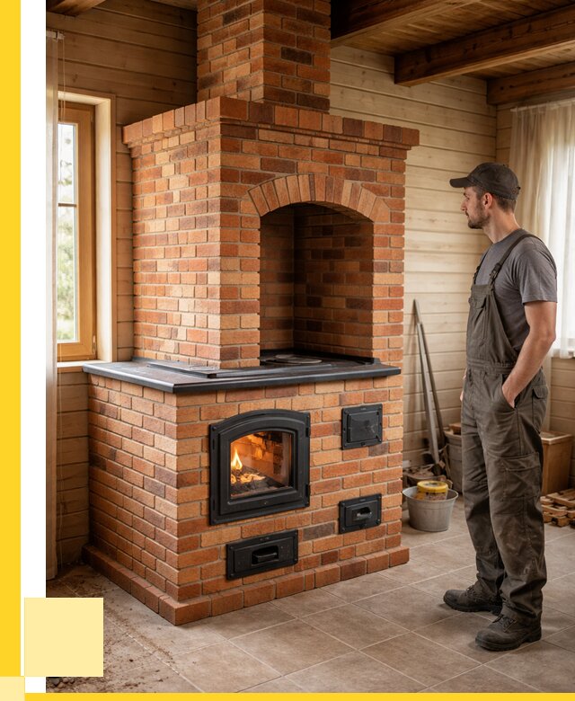 Кирпичные печи в Мысках: купить от 152145 р. | ЭриданМси