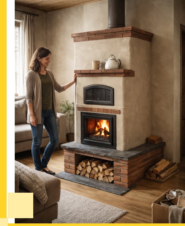 Печи шведки в Мысках от 86216 р. | ЭриданМси — печь шведка