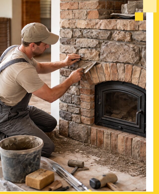 Печи для дома под ключ в Мысках, установка и доставка