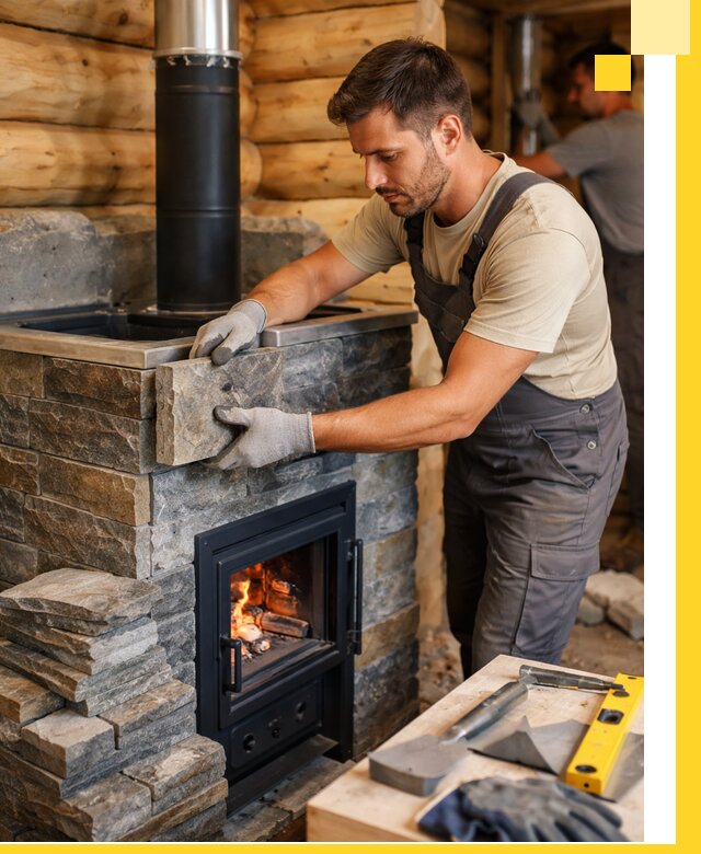 Печи для бани под ключ в Мысках: изготовление и монтаж