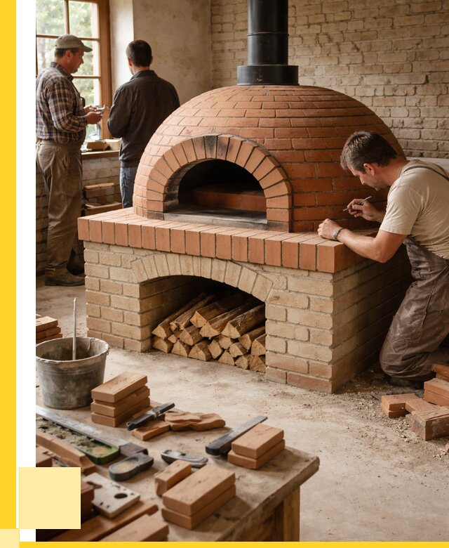 Помпейская печь дровяная для пиццы в Мысках | ЭриданМси от 202860 р.