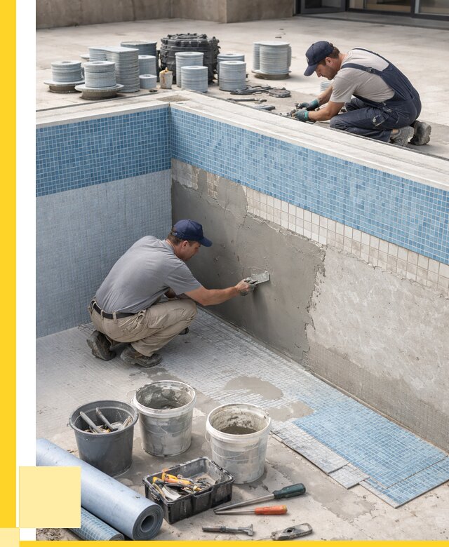 Ремонт и обслуживание бассейнов в Мысках от 25358 р. | ЭриданМси