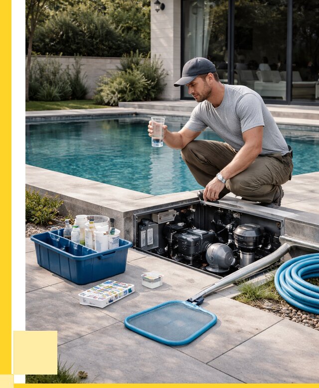 Обслуживание бассейнов в Мысках от 4564 р. - сервис ЭриданМси