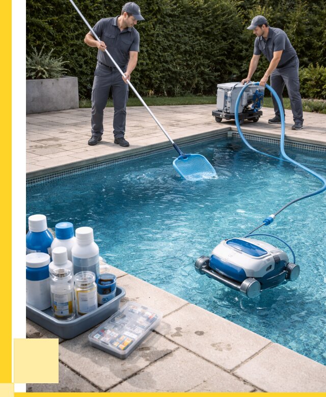 Чистка бассейнов в Мысках роботами, от 4564 р. | ЭриданМси