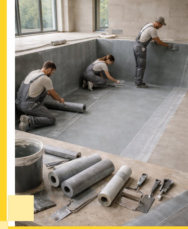 Гидроизоляция бассейнов в Мысках от 2029 р., ЭриданМси