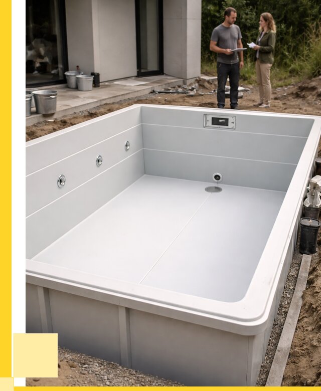 Полипропиленовые бассейны в Мысках от 253575 р. | ЭриданМси