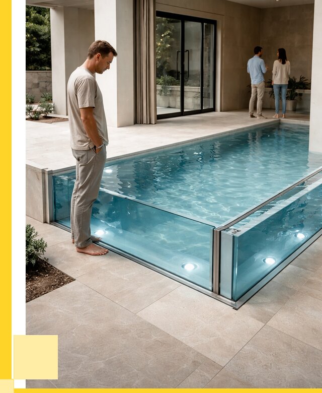 Стеклянные бассейны в Мысках от 1217160 р. | ЭриданМси — мозаика