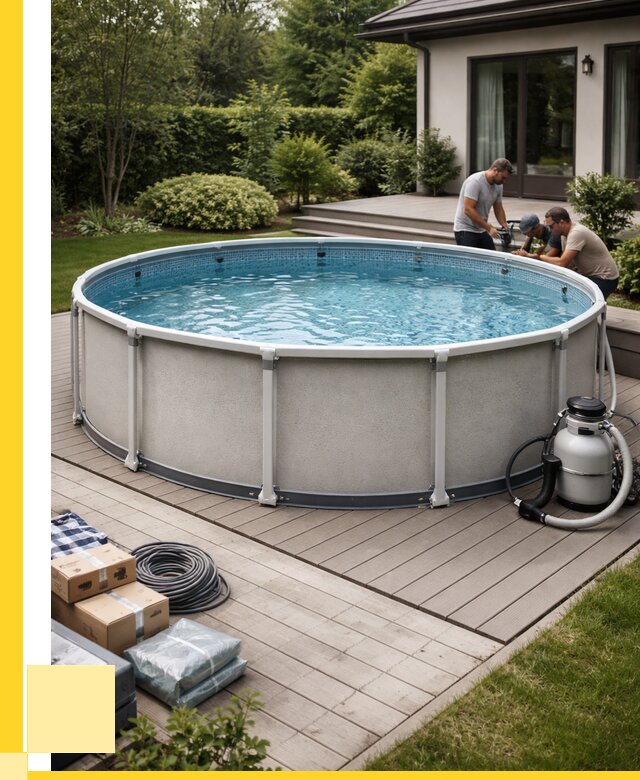 Купить каркасные бассейны в Мысках от 45644 р. | ЭриданМси