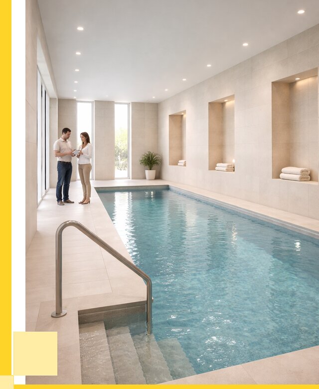 Бассейны в помещении под ключ в Мысках от 1521450 р. | ЭриданМси