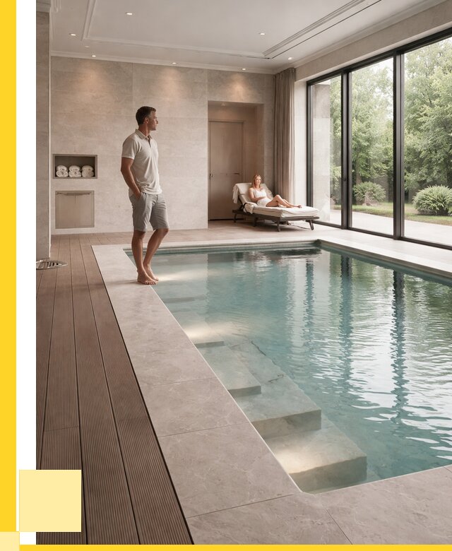 Бассейны в коттедже под ключ в Мысках от 1217160 р. | ЭриданМси