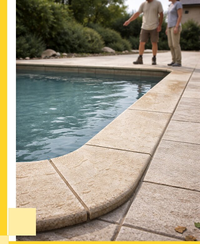 Копинговый камень для бассейнов в Мысках от 4260 р. | ЭриданМси