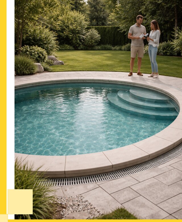 Круглые каркасные бассейны купить в Мысках от 253575 р. | ЭриданМси