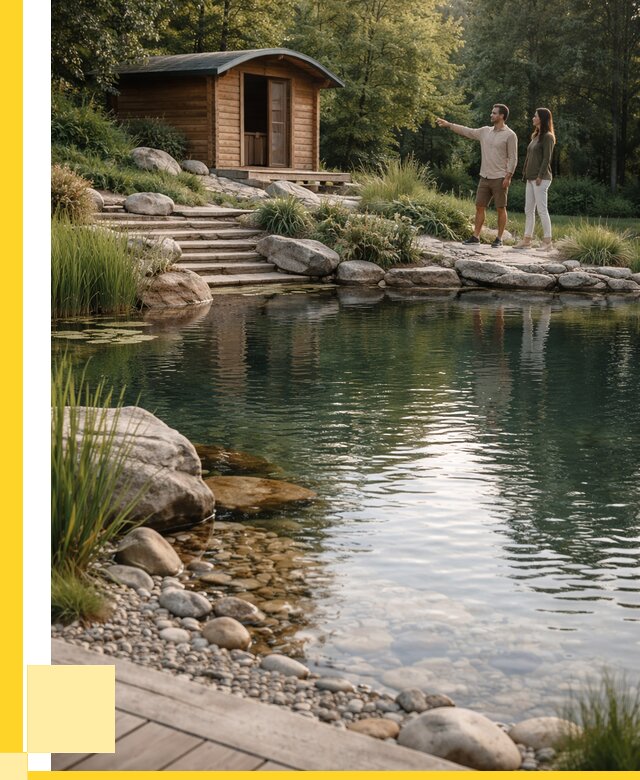 Природные бассейны под ключ в Мысках от 456435 р. | ЭриданМси