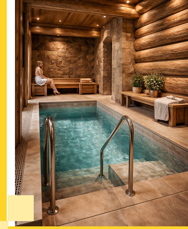 Аренда бани с бассейном в Мысках от 1521450 р. | ЭриданМси