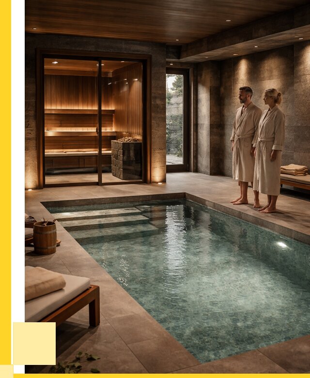 Сауна с большим бассейном в Мысках от 1217160 р. ЭриданМси