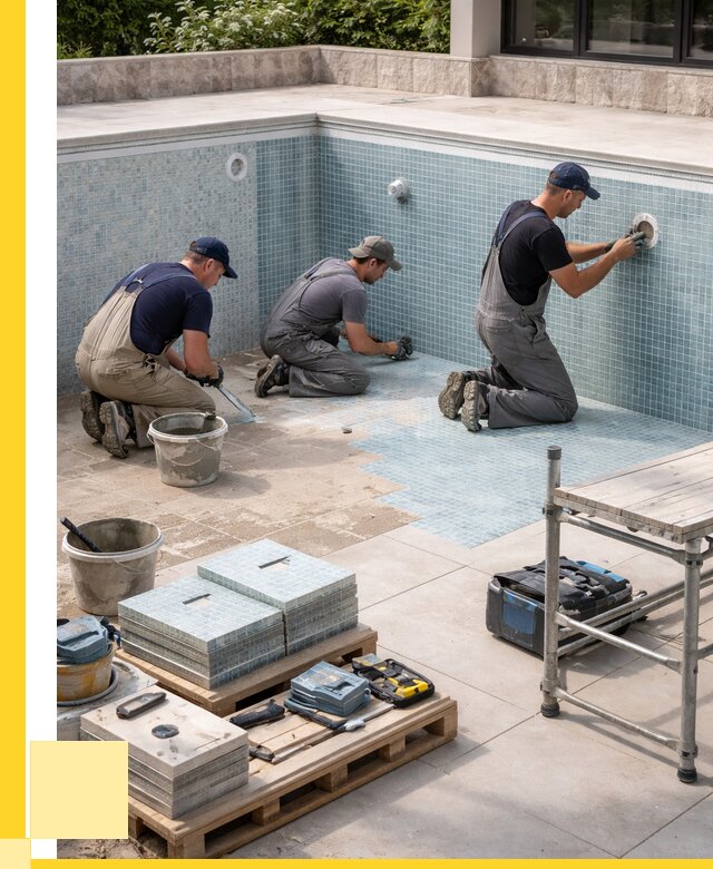 Реконструкция бассейнов под ключ в Мысках от 355005 р. | ЭриданМси