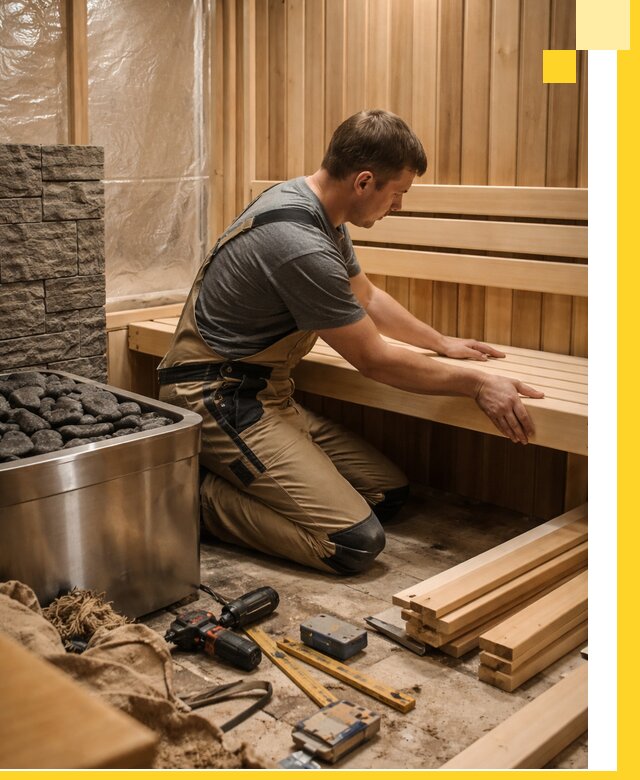 Сауны для дома под ключ с проектированием и монтажом в Мысках