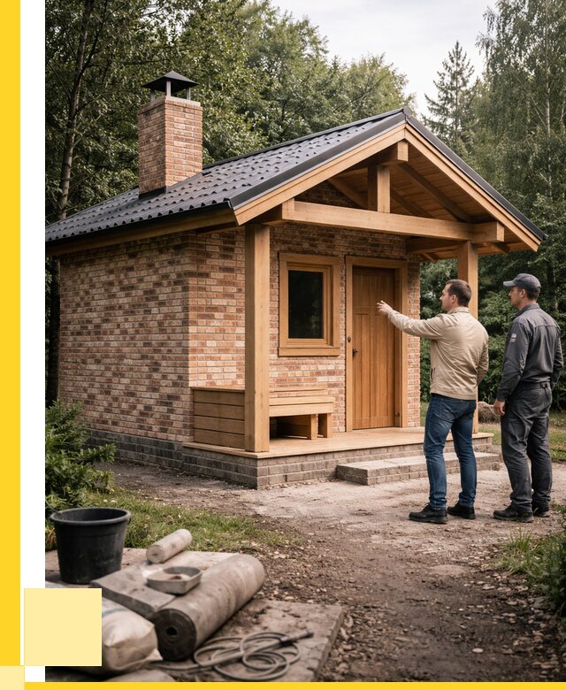 Кирпичные бани и печи в Мысках от 355005 р. | ЭриданМси