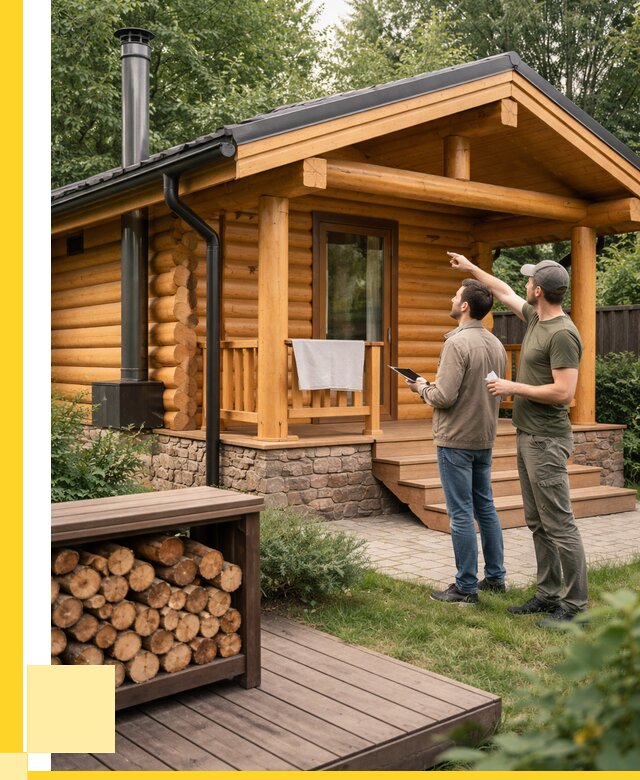 Бани для дачи под ключ в Мысках от 253575 р. | ЭриданМси