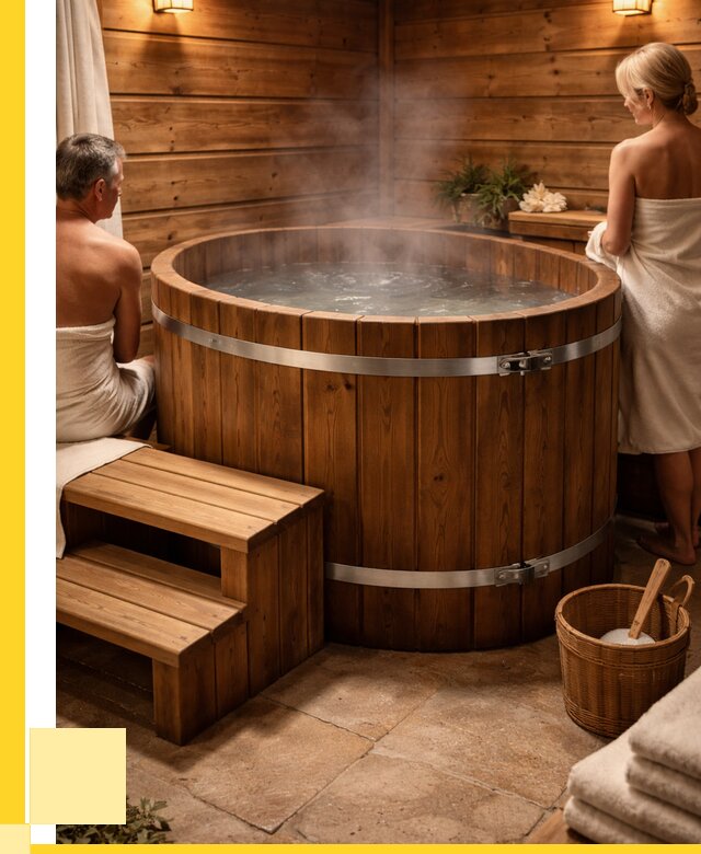 Бани с купелью под ключ в Мысках от 456435 р. | ЭриданМси