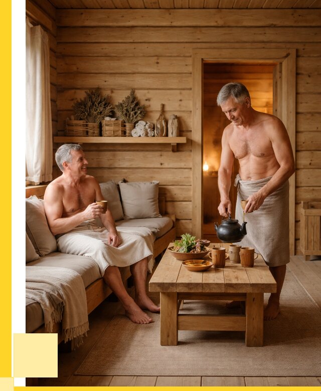 Бани с комнатой отдыха под ключ в Мысках от 456435 р. | ЭриданМси