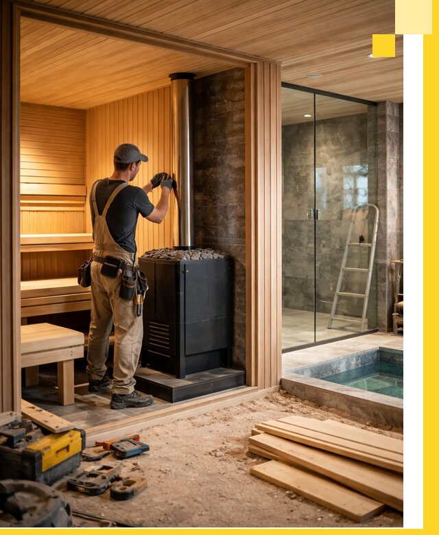 Полное строительство банных комплексов под ключ в Мысках