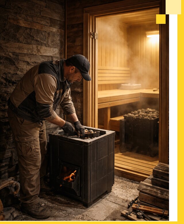 Строительство бани с сауной под ключ в Мысках от проекта до сдачи