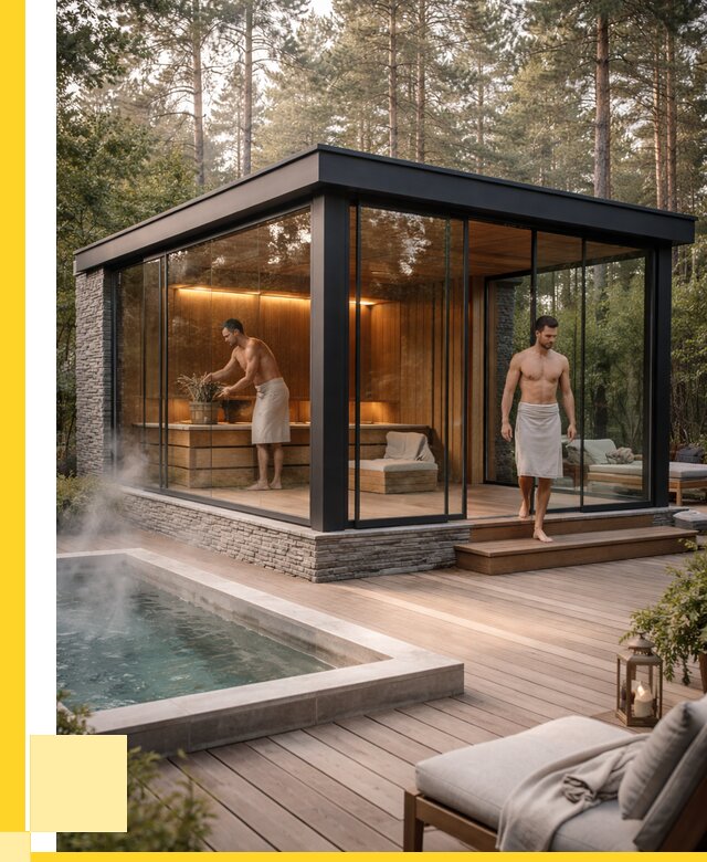 Стеклянные бани и двери в Мысках от 456435 р. | ЭриданМси