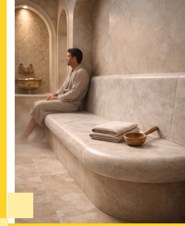 Сиденья для хамама в Мысках под ключ от 12172 р. | ЭриданМси