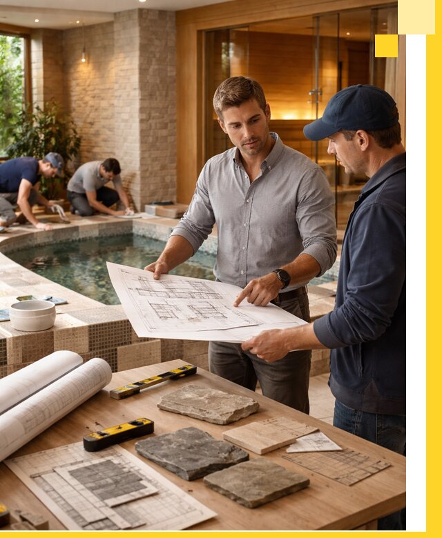 Проектирование SPA зон под ключ в Мысках с инженерией